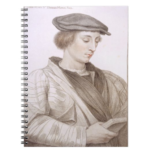 John More gegraveerd door Francesco Bartolozzi (17 Notitieboek (Voorkant)