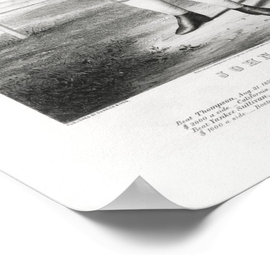 John Morrissey - Old Smoke Poster (Hoek)