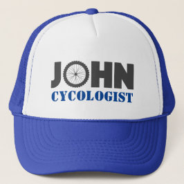 John Mountain Biker Trucker Hat Trucker Pet