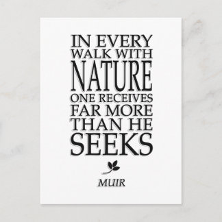 John Muir Briefkaart