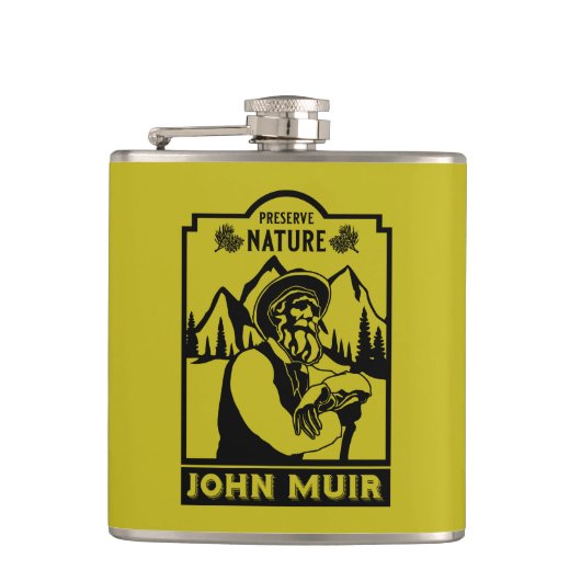 John Muir Day Heupfles (Voorkant)
