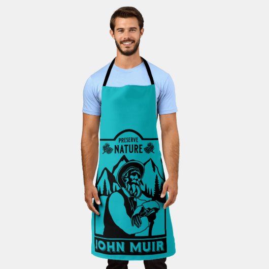 John Muir Day Schort (Gedragen)