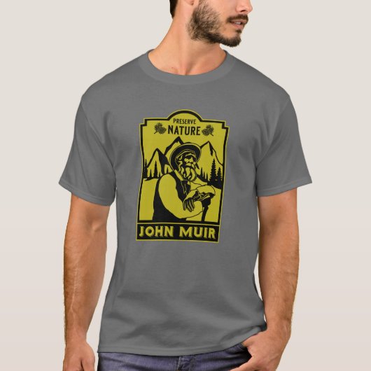 John Muir Day T-shirt (Voorkant)