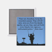 John Muir Magnet (Voorkant / Achterkant)