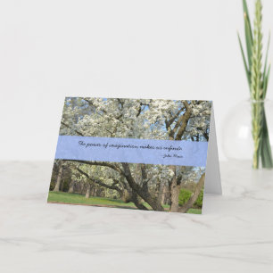 John Muir Quote Birthday Card Kaart