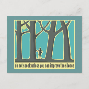 John Muir Quote Briefkaart