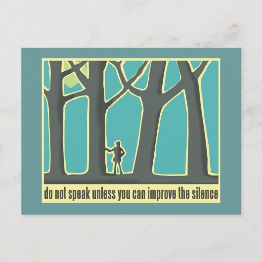 John Muir Quote Briefkaart (Voorkant)