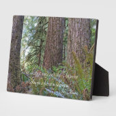 John Muir Quote Giant Conifer Forest Fotoplaat (Zijkant)