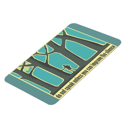 John Muir Quote Magneet (Linkerzijde)