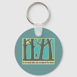 John Muir Quote Sleutelhanger