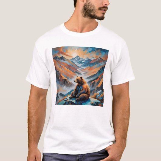 John Muir quote - T-shirt (Voorkant)