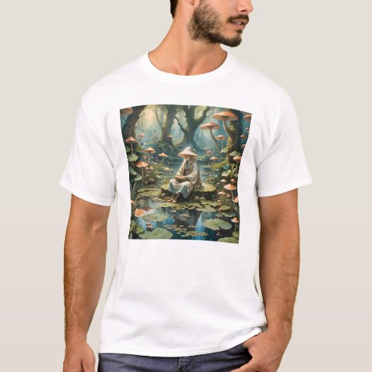 John Muir quote - T-shirt (Voorkant)
