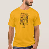 John Muir T-shirt (Voorkant)