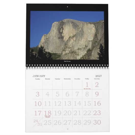 John Muir Trail 2011 Agenda Kalender (Jan 2027)