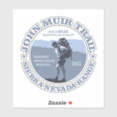 John Muir Trail (BG) Sticker (Vel)