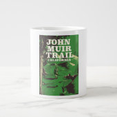 John Muir Trail California reisposter. Grote Koffiekop (Voorkant)