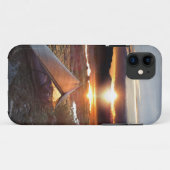 John Muir Trail Camp Sunrise - Sierra Nevada Mount Case-Mate iPhone Case (Achterkant (horizontaal))