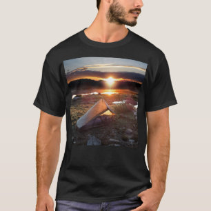 John Muir Trail Camp Sunrise - Sierra Nevada Mount T-shirt