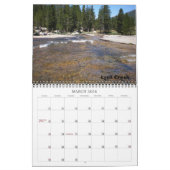 John Muir Trail - Gepersonaliseerd Kalender (Mar 2026)