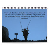 John Muir Trail - Gepersonaliseerd Kalender (Hoes)