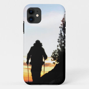 John Muir Trail Hiker 2 - Sierra Nevada Mountains iPhone 11 Hoesje