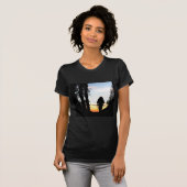 John Muir Trail Hiker 2 - Sierra Nevada Mountains T-shirt (Voorkant volledig)