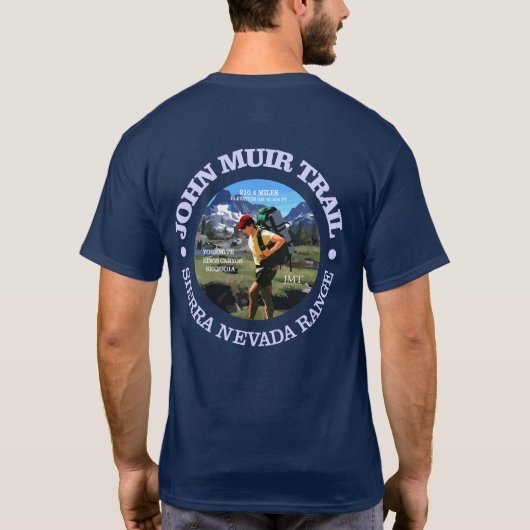 John Muir Trail (Hiker C) T-shirt (Achterkant)
