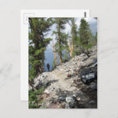 John Muir Trail Hiker - Sierra Nevada Mountains Briefkaart (Voorkant / Achterkant)