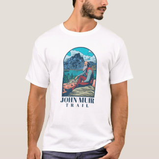 John Muir Trail - Hiking, Backpackaging, Outdoor,  T-shirt