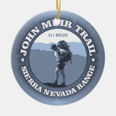 John Muir Trail Keramisch Ornament (Voorkant)