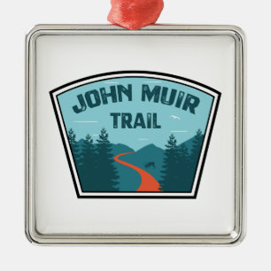 John Muir Trail Metalen Ornament