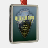 John Muir Trail (pijlpunt) Metalen Ornament (Rechts)