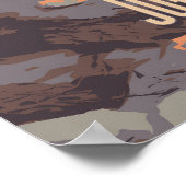 John Muir Trail Reisposter Poster (Hoek)