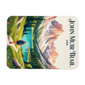John Muir Trail USA Magneet (Horizontaal)