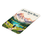 John Muir Trail USA Magneet (Linkerzijde)