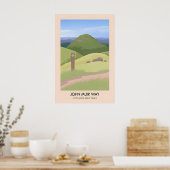 John Muir Way Scotlands Great Trails Poster (Keuken)