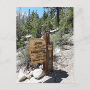 John Muir Wilderness Briefkaart