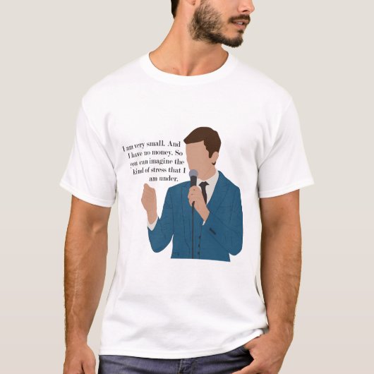 John Mulaney Ik ben erg klein T-shirt (Voorkant)
