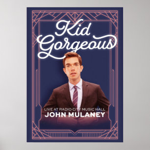 John Mulaney Kind Praktisch Poster