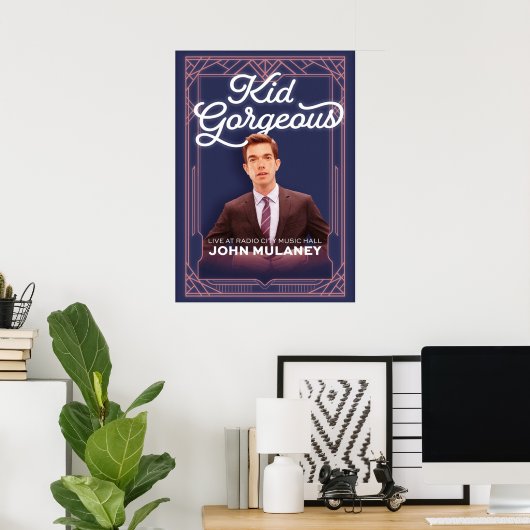 John Mulaney Kind Praktisch Poster (Thuiskantoor)