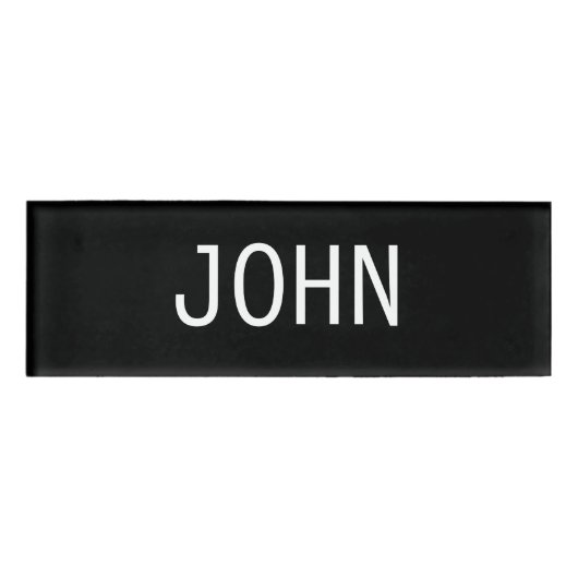 John Name Tag (Voorkant)