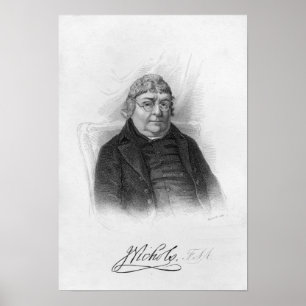 John Nichols, gegraveerd door Woolnoth Poster