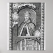 John of Gaunt, Duke of Lancaster (1340-99) na een Poster (Voorkant)