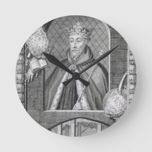 John of Gaunt, Duke of Lancaster (1340-99) na een Ronde Klok