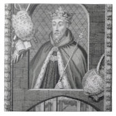 John of Gaunt, Duke of Lancaster (1340-99) na een Tegeltje (Voorkant)