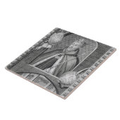 John of Gaunt, Duke of Lancaster (1340-99) na een Tegeltje (Zijkant)