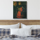 John of Gaunt van Lancaster Canvas Afdruk (Insitu (Slaapkamer))