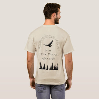 John of the Woods- Voor- en Achterkant T-Shirt