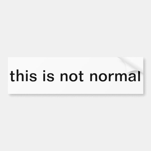 John Oliver: "blijf jezelf herinneren: dit is niet Bumpersticker (Voorkant)