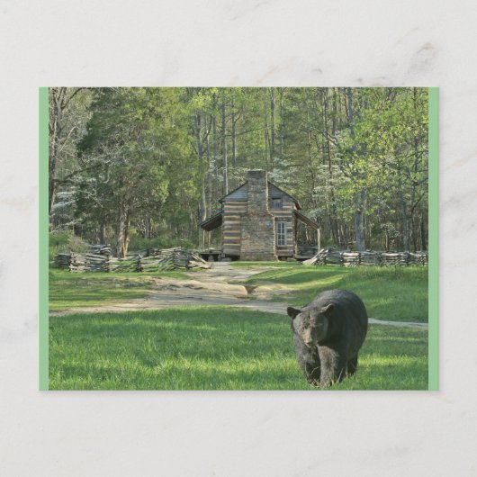 John Oliver Cabin Briefkaart (Voorkant)